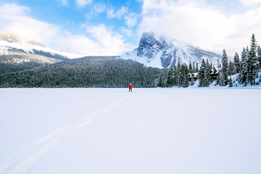 Snowshoeing