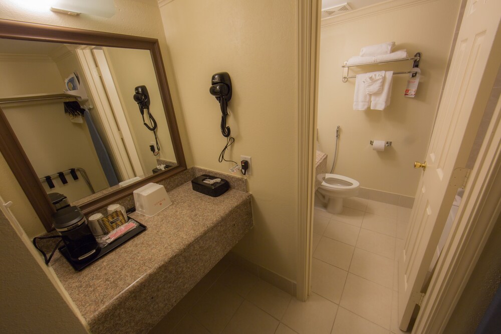 Bathroom, Ramada by Wyndham Houston Intercontinental Airport East