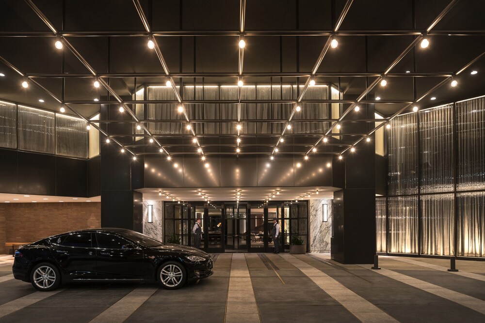 Hotel Front - Evening/Night