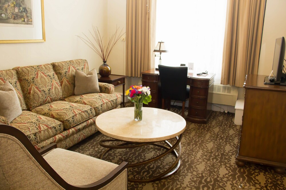 Living area, Chancellor Hotel on Union Square