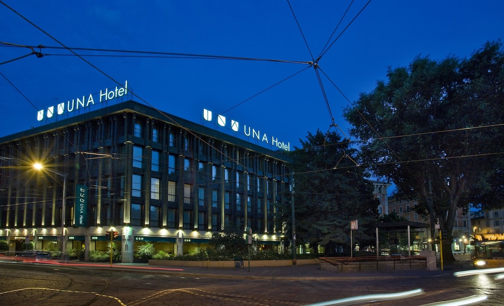 Hotel Front - Evening/Night