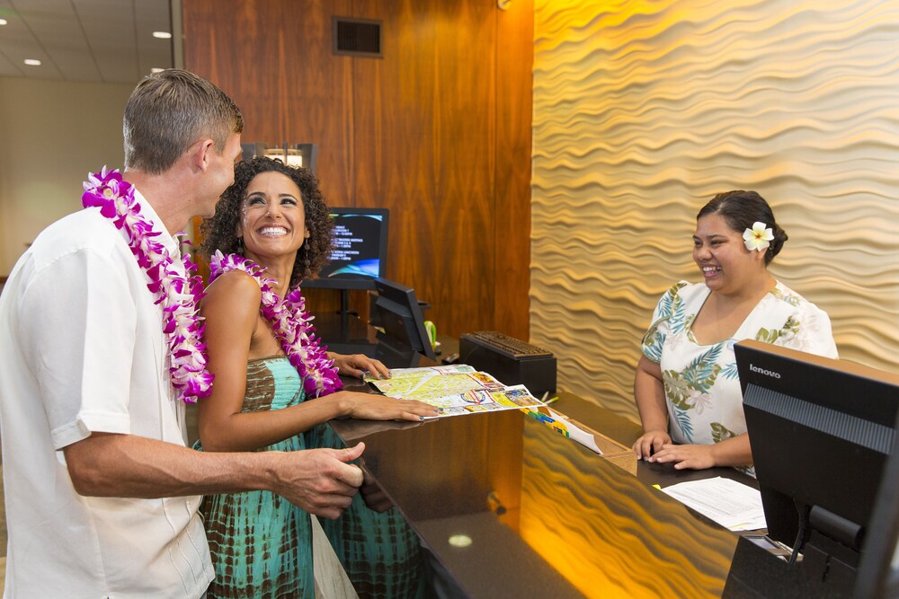 Reception, Courtyard by Marriott King Kamehameha's Kona Beach Hotel