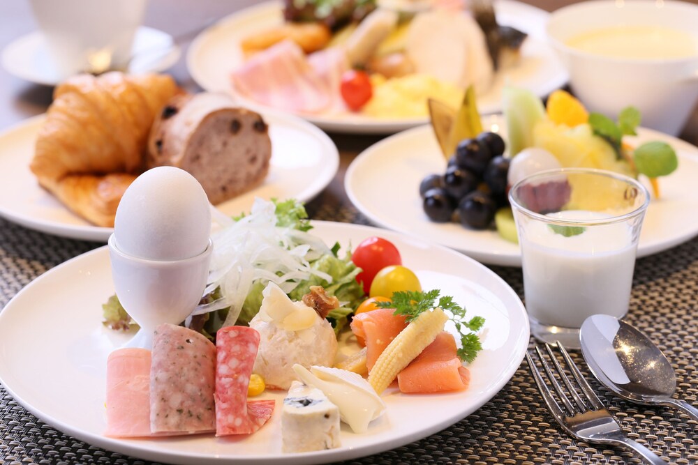 ビュッフェ式朝食