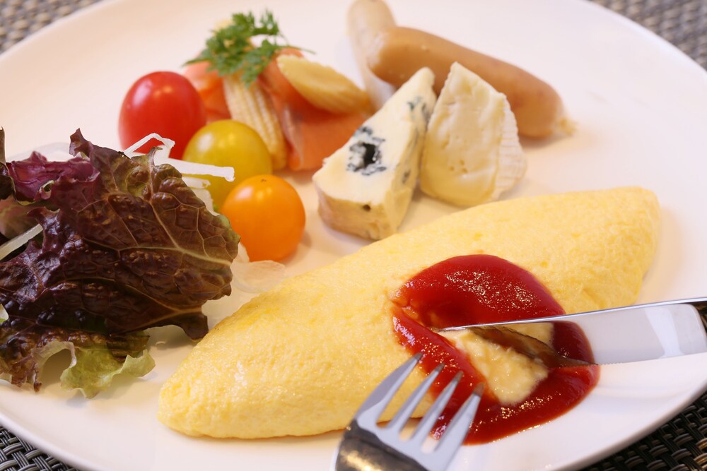 ビュッフェ式朝食