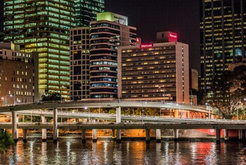 Hotel Front - Evening/Night