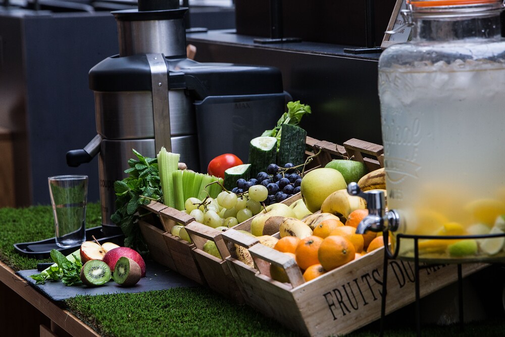 Breakfast buffet, Novotel Paris Les Halles