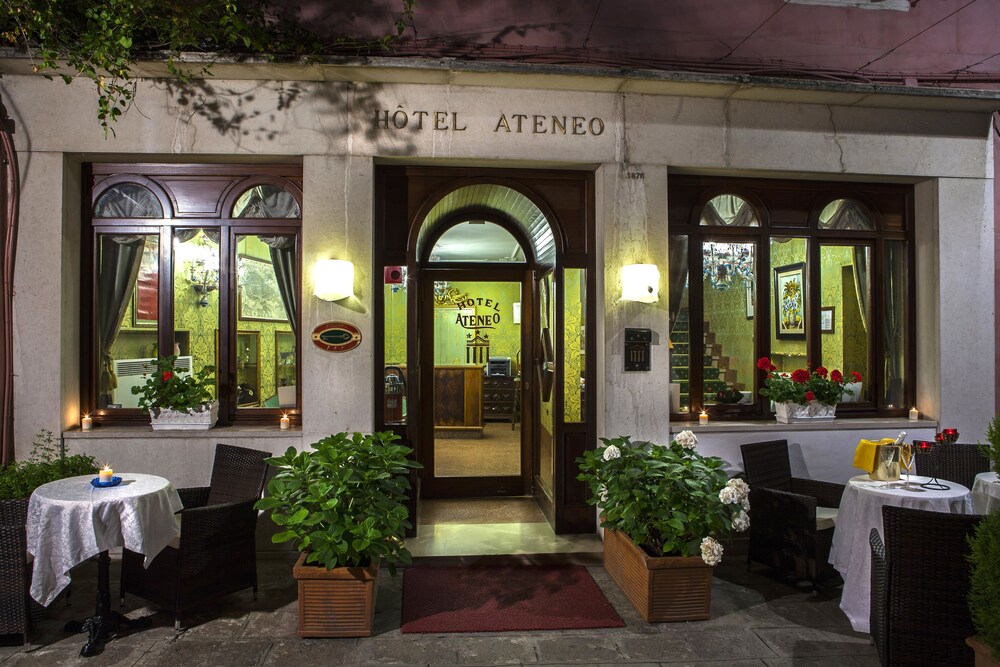 Hotel Front - Evening/Night