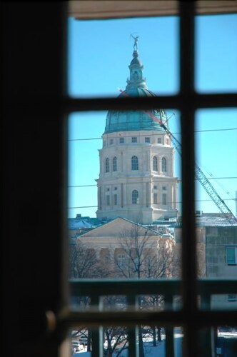 Vue depuis l'hôtel