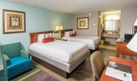 Standard Room, 2 Queen Beds, Non Smoking, Refrigerator & Microwave
