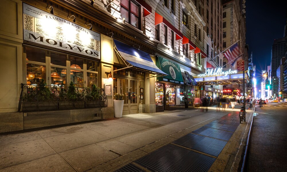 Hotel Front - Evening/Night
