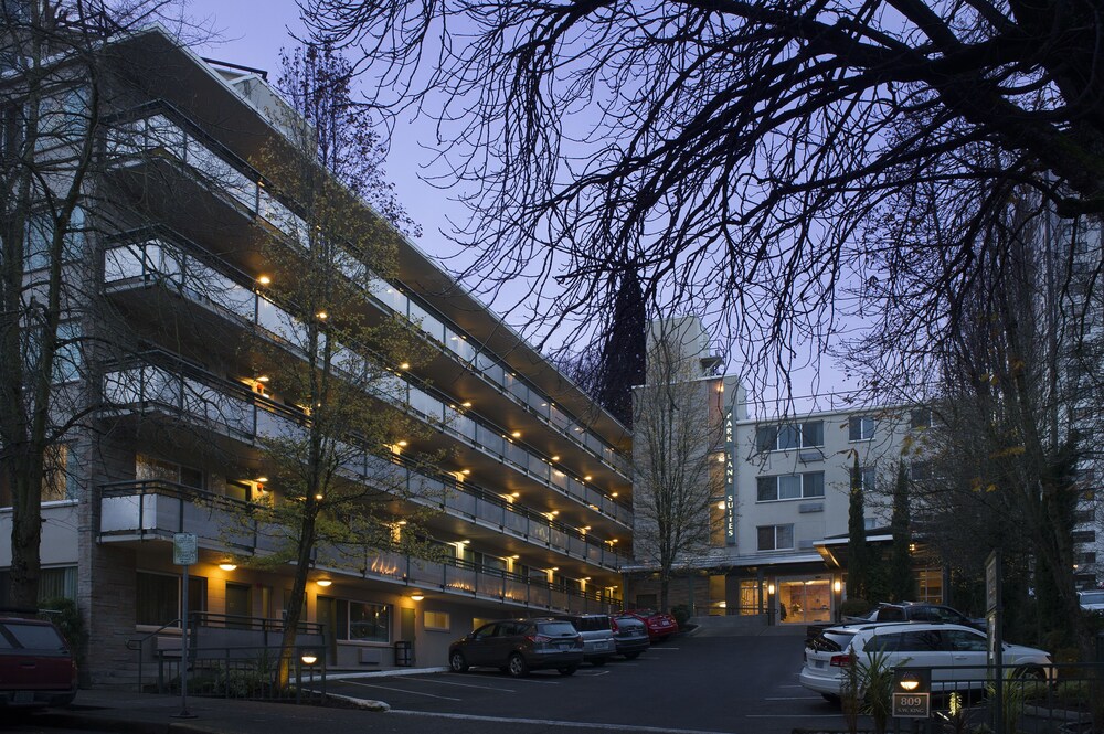 Hotel Front - Evening/Night