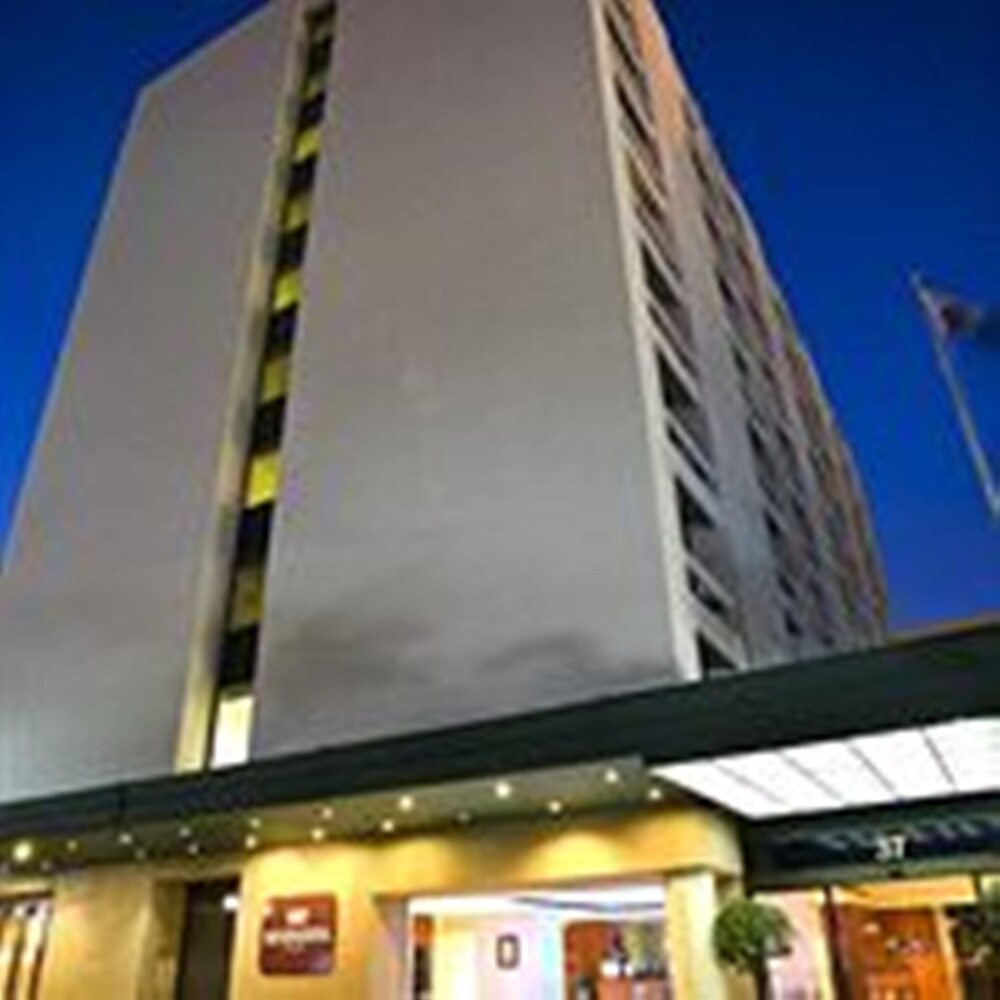 Hotel Front - Evening/Night