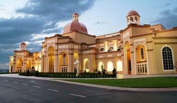 Hotel Front - Evening/Night