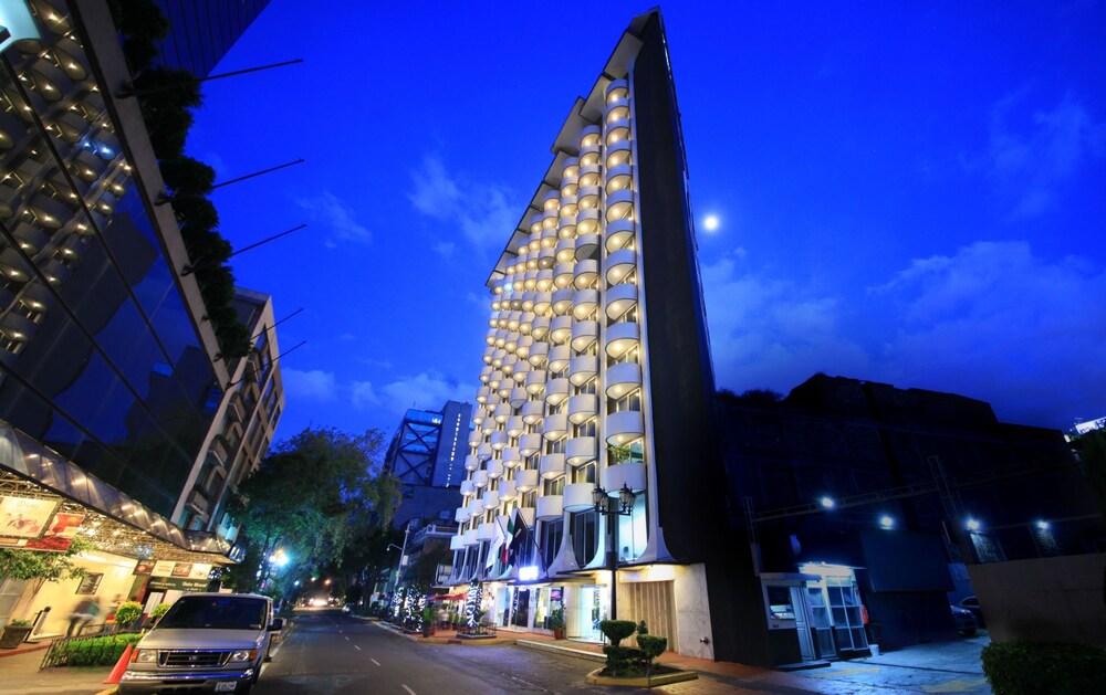 Hotel Front - Evening/Night