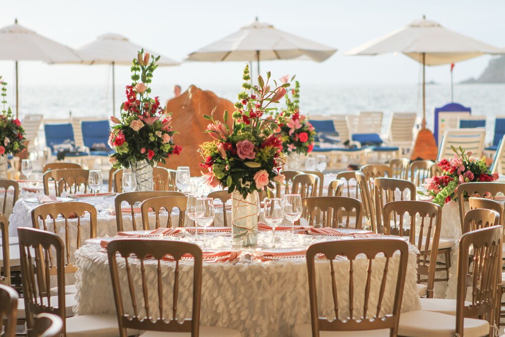 Zona para bodas al aire libre