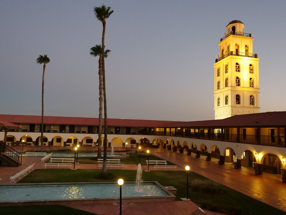 Hotel Front - Evening/Night