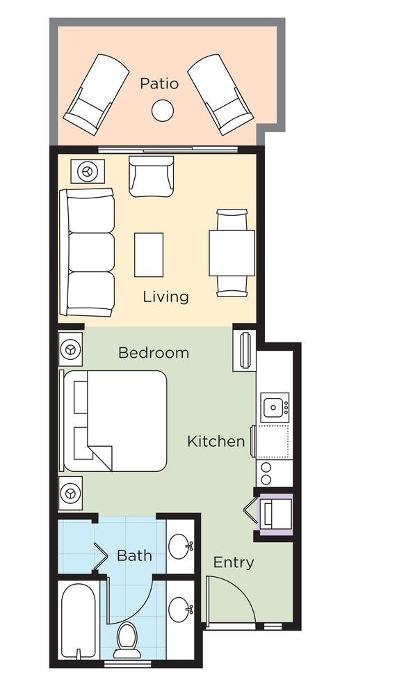 Studio Suite, Kitchenette - Room