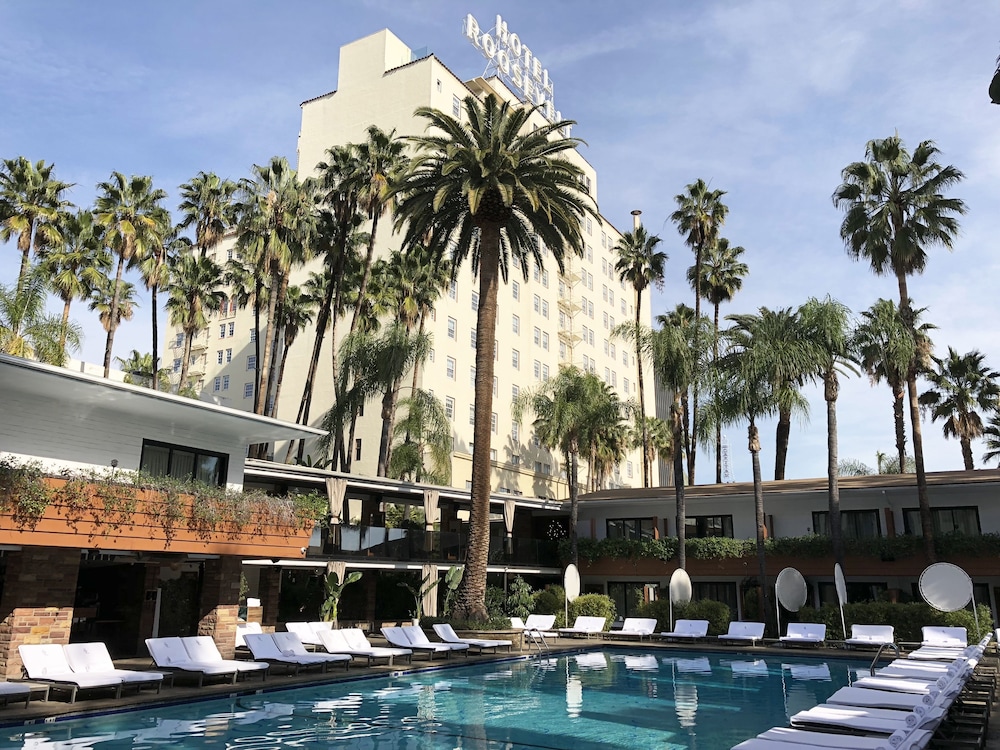 Outdoor pool, The Hollywood Roosevelt