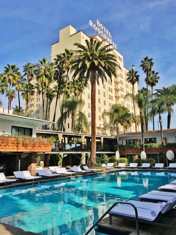 Outdoor pool, The Hollywood Roosevelt