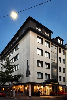 Hotel Front - Evening/Night