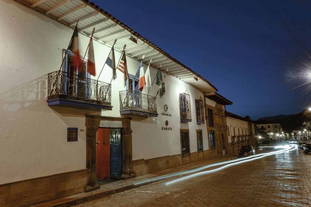 Hotel Front - Evening/Night