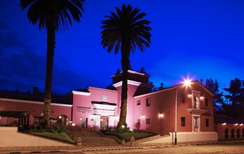 Hotel Front - Evening/Night