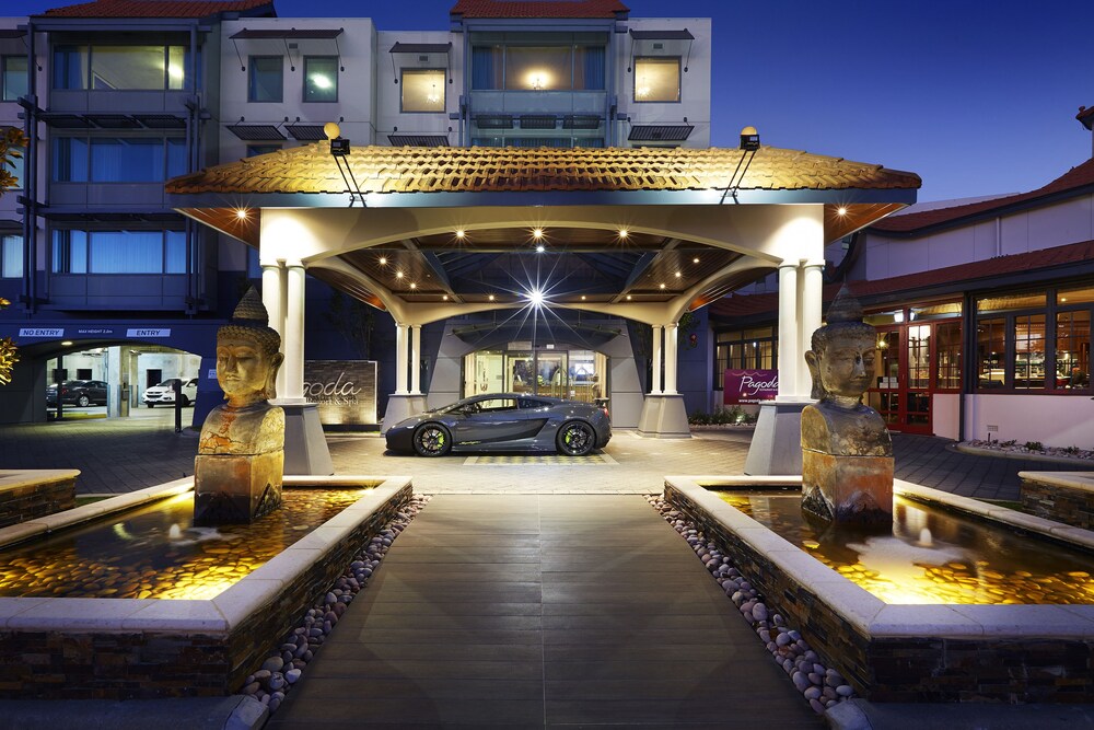 Hotel Front - Evening/Night