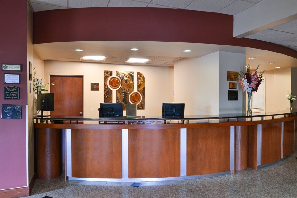 Mostrador de check-in y check-out
