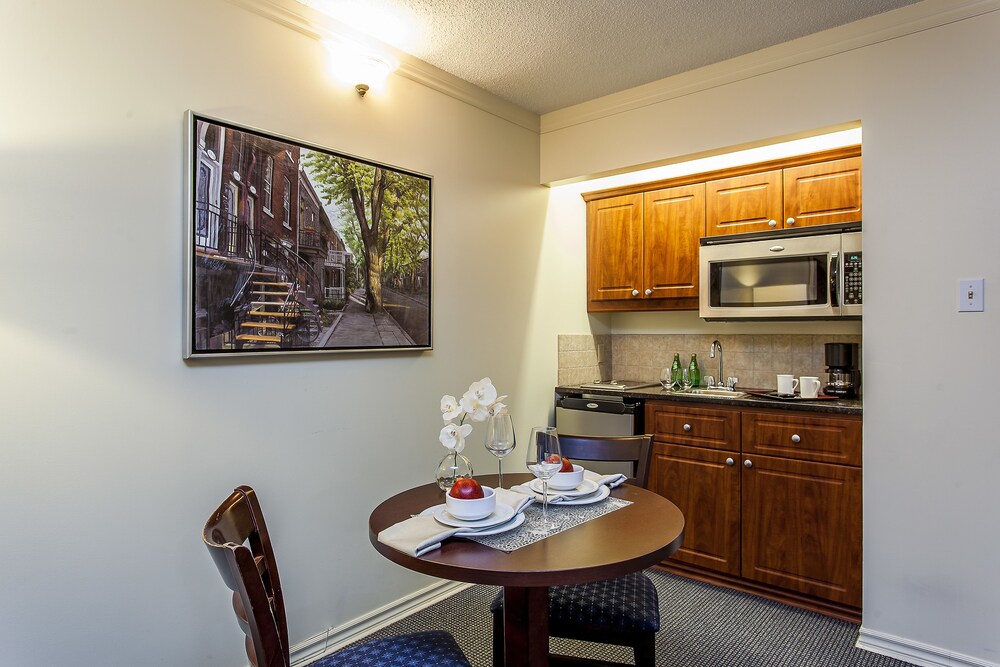 Kitchenette dans la chambre