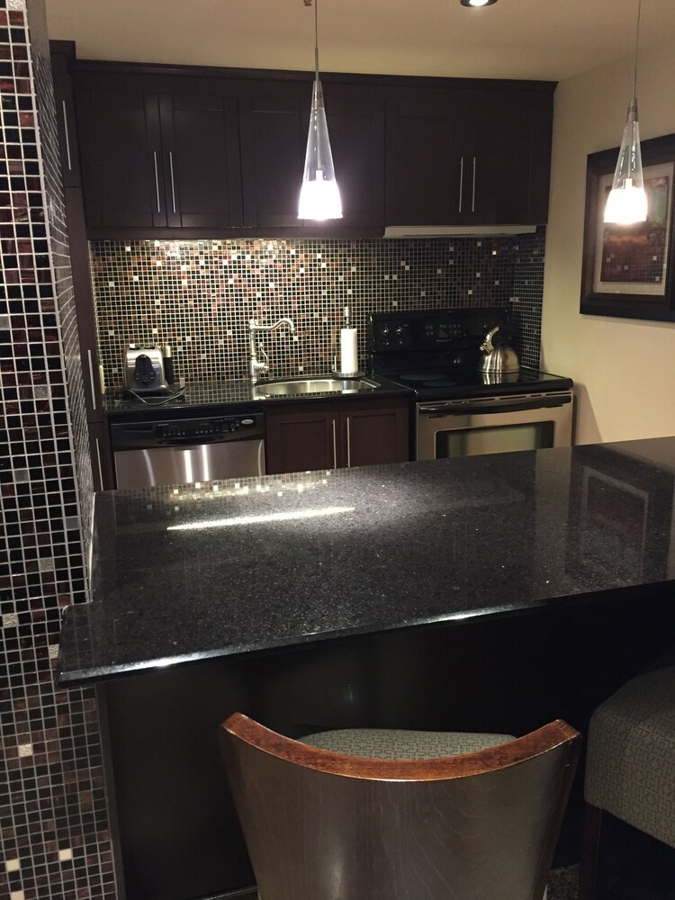 Kitchenette dans la chambre