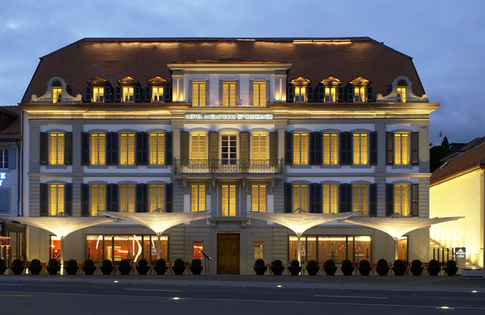 Hotel Front - Evening/Night