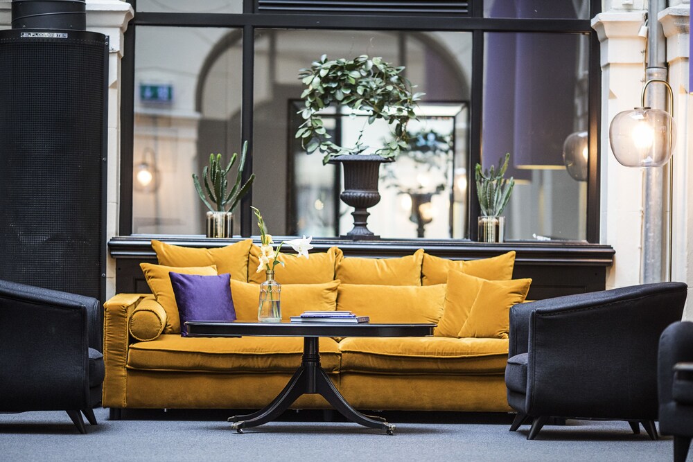 Siddeområde i lobby