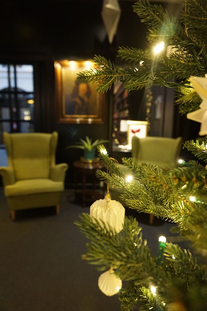 Siddeområde i lobby