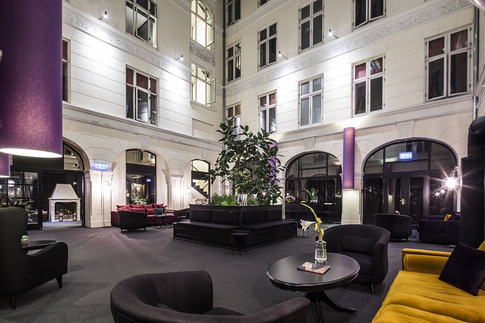 Siddeområde i lobby