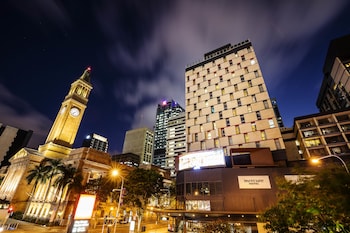 Hotel Front - Evening/Night