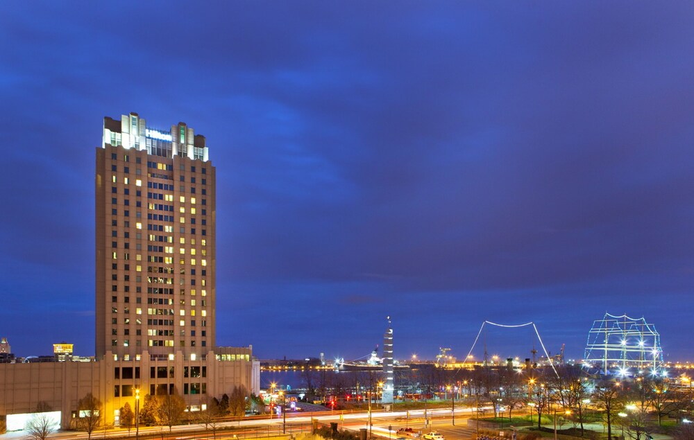 Hotel Front - Evening/Night