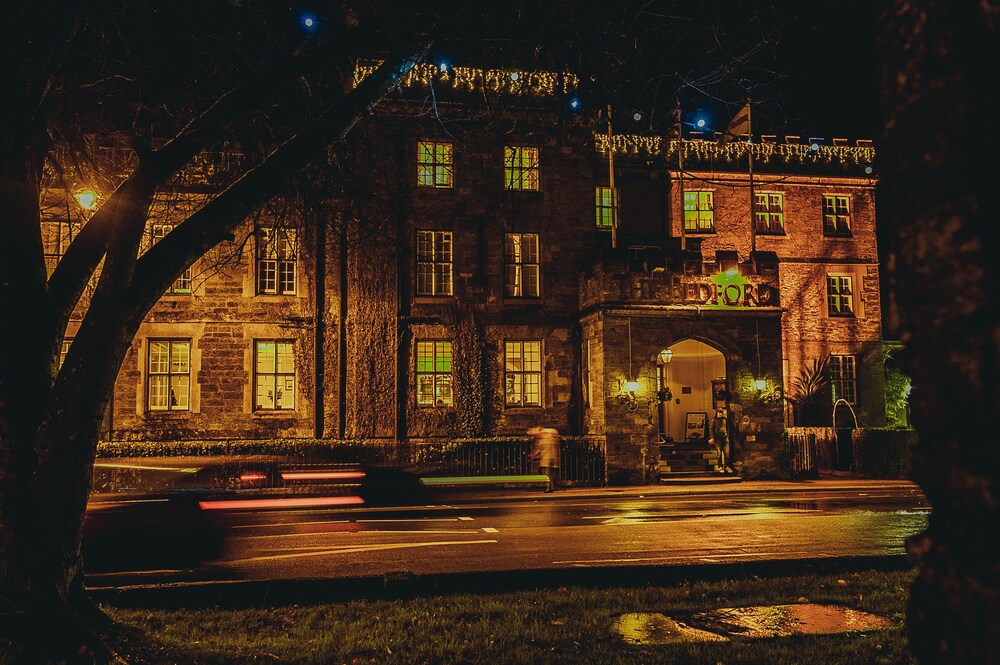 Hotel Front - Evening/Night