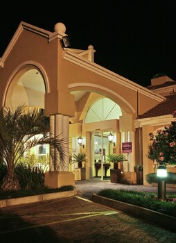 Hotel Front - Evening/Night