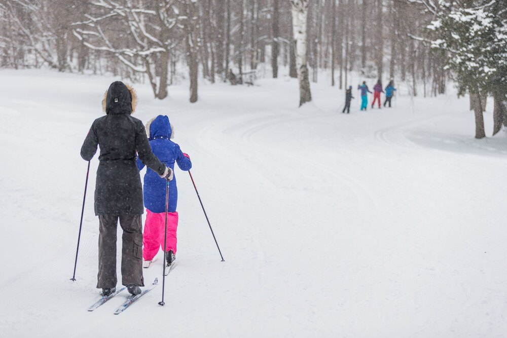 Skiing