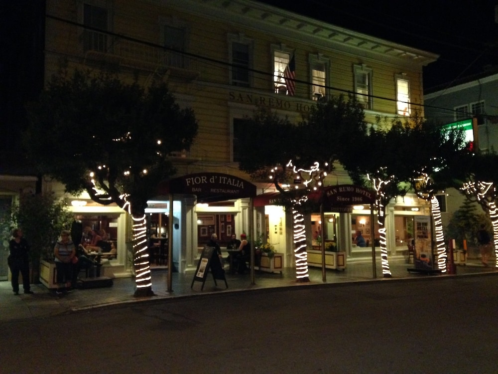 Hotel Front - Evening/Night