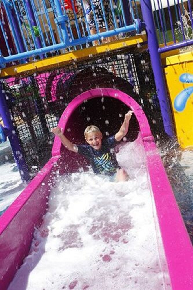 Toboggan aquatique