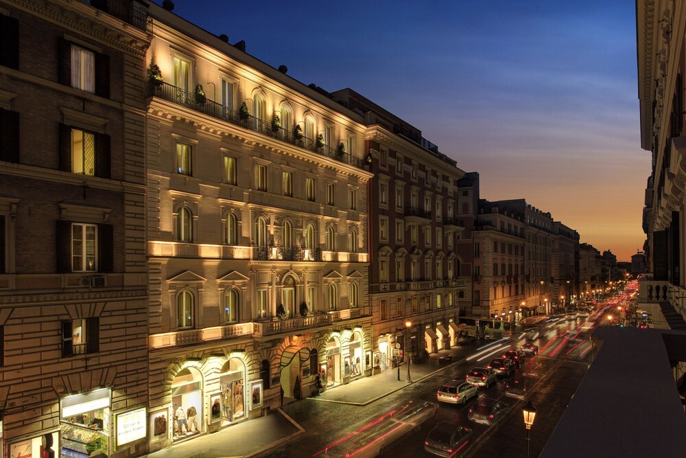 Hotel Front - Evening/Night