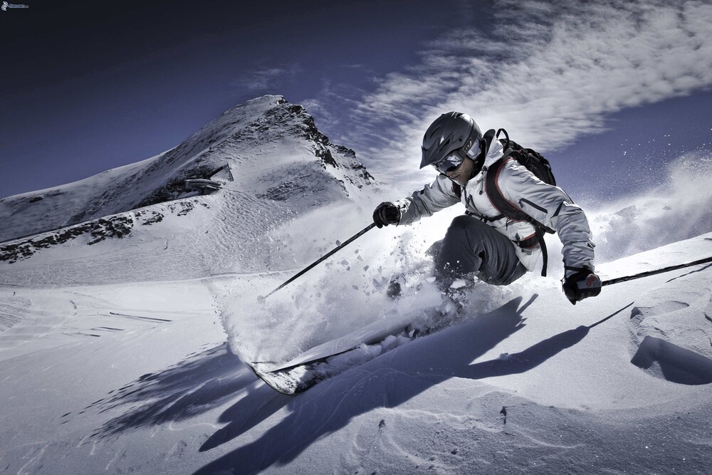 Skiing