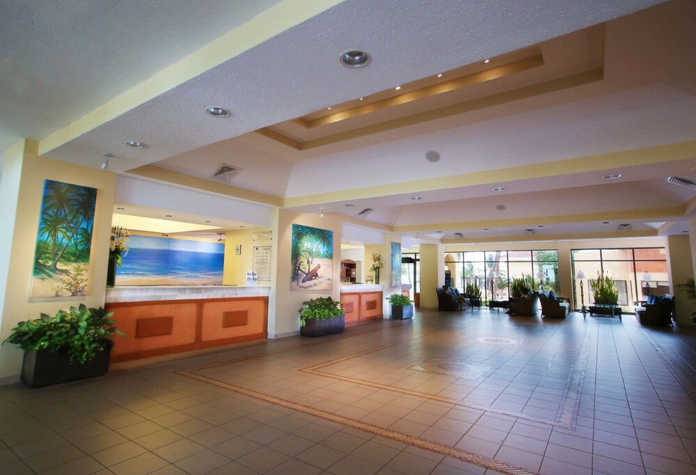 Mostrador de check-in y check-out