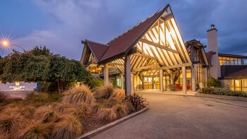 Hotel Front - Evening/Night