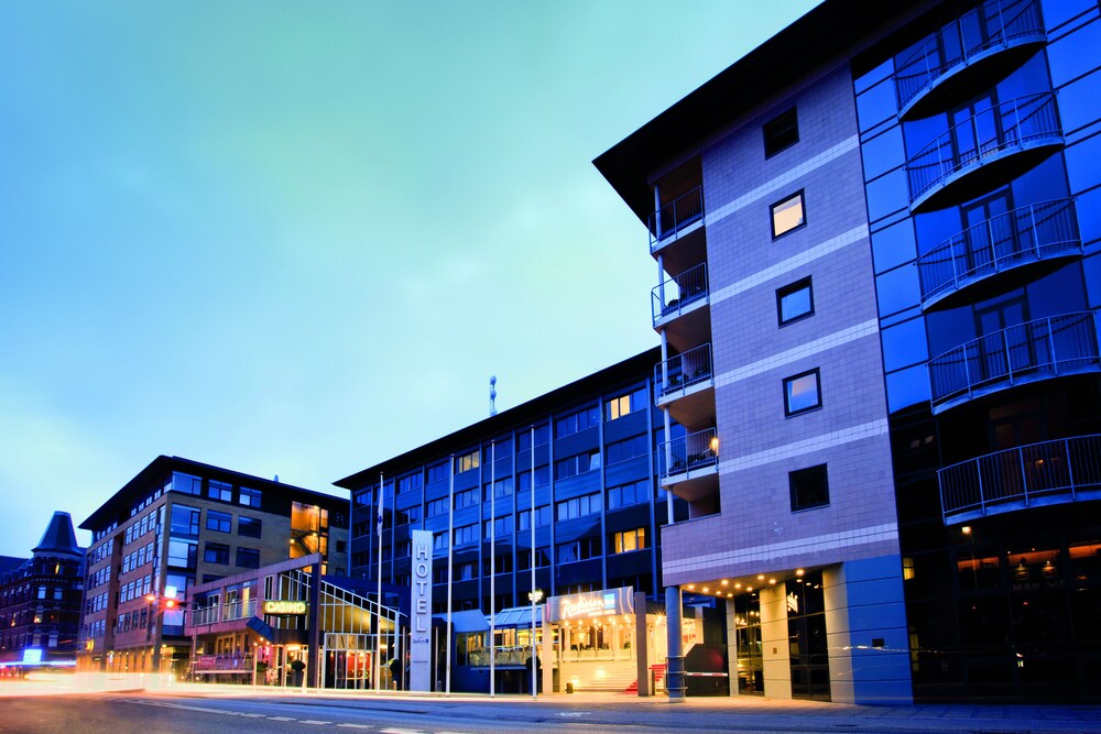 Hotel Front - Evening/Night