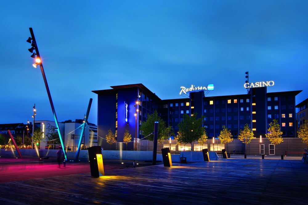 Hotel Front - Evening/Night