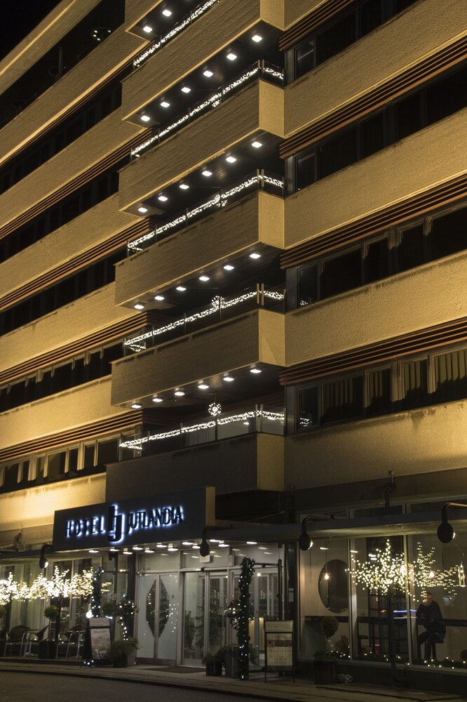 Hotel Front - Evening/Night