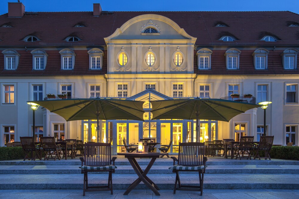 Hotel Front - Evening/Night