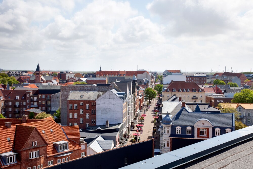 Blick vom Hotel